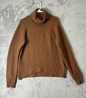 KÜHL Brown Textured Turtleneck Sweater Cozy Outdoorsy Hiking Gorpcore Knit Small thumbnail 1
