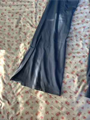 PINK High-Waist Flared Yoga Pants - Slate Blue thumbnail 6