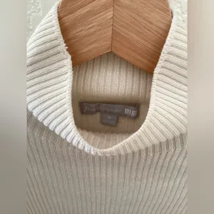 Uniqlo Mame Kurogouchi Mock Neck Cream sweater Size M thumbnail 3