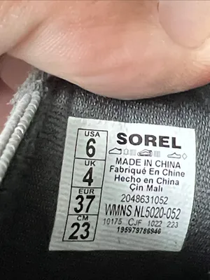 Sorel Women’s Gray Wedge Ankle Boots, size 6 ➡️ thumbnail 8