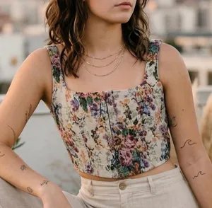 Wild Fable Corset Tank Top thumbnail 1
