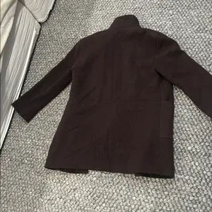 Saint James Paris Brown Wool Pea Coat thumbnail 8