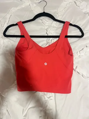 Lululemon pink align tank thumbnail 2