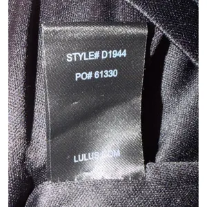 Lulus Strapless Mini Dress Small Black Ruffle Bodycon‎ Cocktails teen dance thumbnail 4