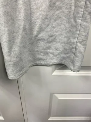 Hollister Ultra High-Rise Wide Leg Fleece Sweatpants Fleece Gray NYC Pockets SM thumbnail 5