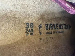 Birkenstock Boston Rivet Border Suede Clog in Zinfandel - US L7 M5 / EUR 38 thumbnail 10