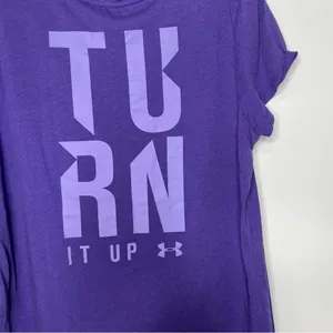 Under Armour‎ heat gear tee size XL purple thumbnail 3
