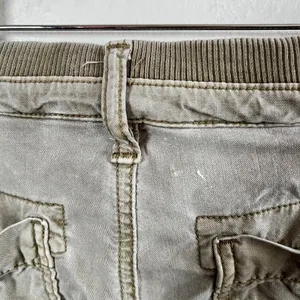 American Eagle Women's Green Cargo Pants Sz 00‎ Utility Streetwear Y2K thumbnail 4