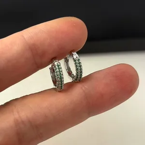 14mm Small Hoop Earrings for Men Women Streetwear Hip Hop Punk Unisex Style thumbnail 5