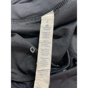 Lululemon Speed Strive Multi Black Yoga Gym Athletic Activewear Running Shorts 2 thumbnail 5