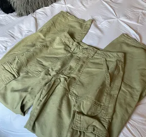 Olive Green Cargo Pants Size XS thumbnail 1