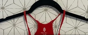 Free People Red Ribbed Tank thumbnail 1