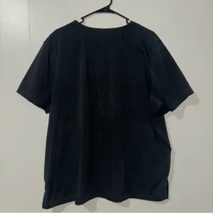Scrubstar Black V-Neck Women's Scrub Top thumbnail 3
