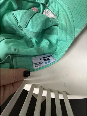 Pawley’s Island South Carolina Mint Green Embroidered Baseball Cap thumbnail 3