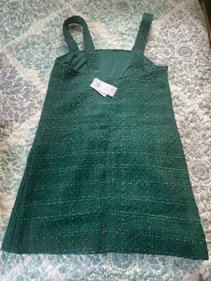 Abercrombie Tweed Shift Mini Dress NWT Size Small thumbnail 4