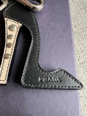 Prada stiletto key chain bag charm thumbnail 2