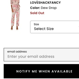 Love shack fancy Floral Pink Jumpsuit thumbnail 2