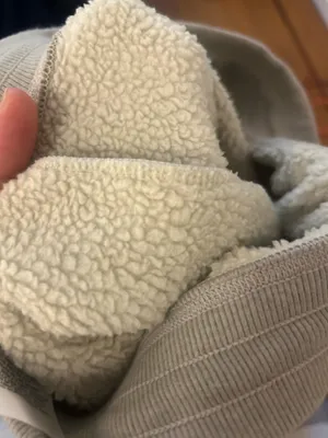 Uniqlo fur lined sweatpants  thumbnail 3