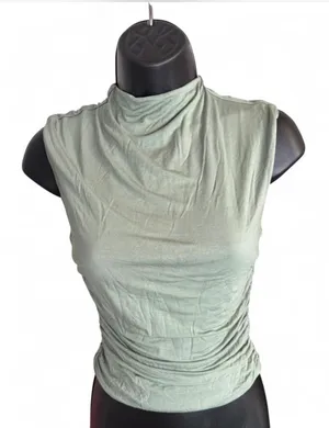 Hello Molly green top Size XS #hellomolly #fashion thumbnail 1