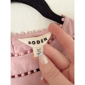 Boden Mila Long Sleeve 100% Cotton Eyelet Top Sz 6 thumbnail 4