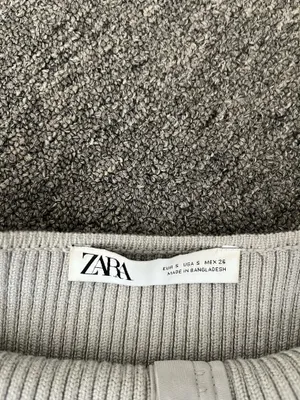 ZARA Ribbed Top thumbnail 3