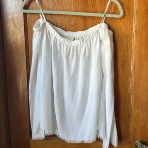 Cloth‎ & Stone (Anthropologie) Off the Shoulder Top thumbnail 4