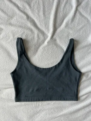 Brandy Melville Lydia Navy Blue Top thumbnail 1