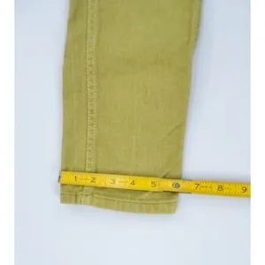 Maverick‎ Jeans Womens 7/8 Slim Mustard Yellow Vintage 70s High Waist USA Retro thumbnail 11