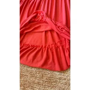 POL Coral Red Lace Slip Dress Nightgown Size S thumbnail 7