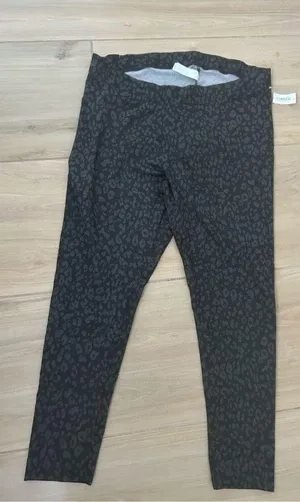 NEW~ Old Navy High-Waisted Leopard-Print Ankle Leggings XL thumbnail 1