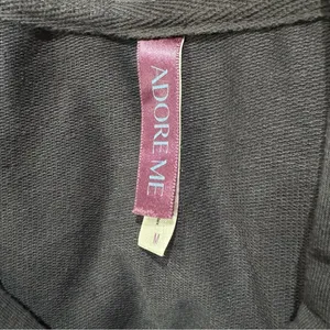 Adore Me Abbey Navy Blue Hoodie Lightweight Women’s Medium thumbnail 4