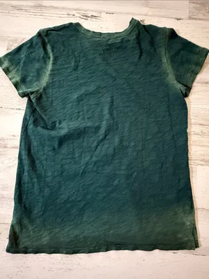 ATM Anthony Thomas Melillo Teal Green Short Sleeve Crewneck Tee thumbnail 5
