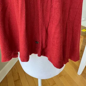 American Eagle Outfitters Rusty Red Low Scoop Back Loose Fit Crop Tank Sz Small thumbnail 8