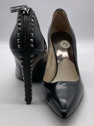 MICHAEL KORS LEATHER‎ ZIPPER BACK PUMPS thumbnail 1