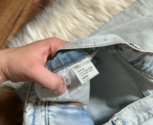 REFORMATION Julia Crop High Cigarette Jean In Powell thumbnail 5