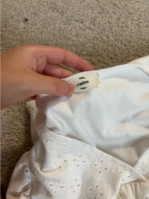 Entro Babydoll White Blouse thumbnail 2