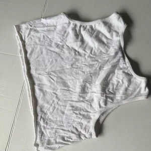 Vans California Bear Checkered White Crop Tank Top L thumbnail 6