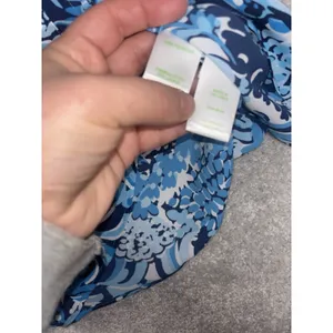 Lilly Pulitzer Joan‎ Top Resort White Blue Mermazing - XXS thumbnail 7