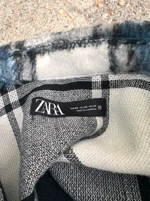 ✨Zara plaid button up Coat  thumbnail 2