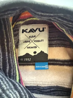Kavu Cavanaugh Striped Pullover Fleece XXS thumbnail 5