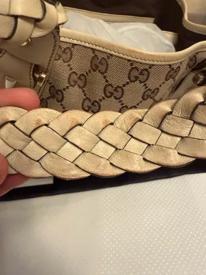 Gucci braided leather Pelham shoulder bag thumbnail 6