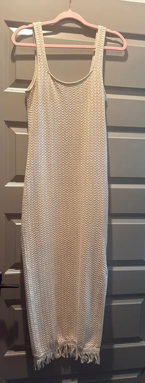 just found boutique dress Tan Size M thumbnail 1
