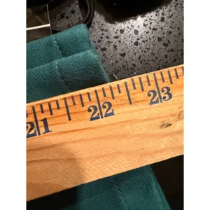 Soft‎ Surroundings Metro Ponte Knit Pants Teal Green Cropped Tapered PL 3GM70 thumbnail 7