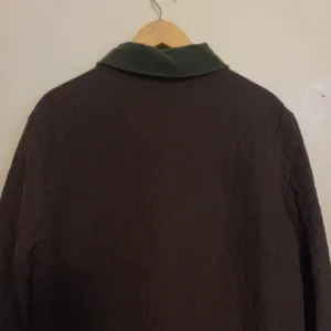 Vintage Fu Da Quilted Barn Chore Jacket-Large-Corduroy Collar & Trim-Pockets thumbnail 7