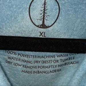 Spruce‎ Blue Fleece Pullover XL Tree Logo Outdoor Lightweight Sweatshirt Hiking thumbnail 5