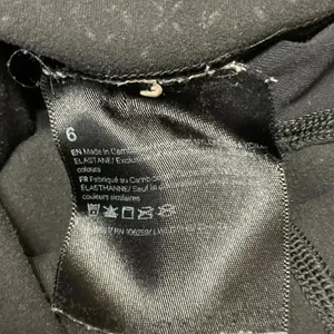 Lululemon Womens Black Mid Rise Athletic Activewear Yoga Skinny Leggings Pants 6 thumbnail 4