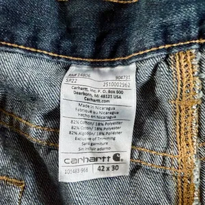 Carhartt Holter Jeans Men 42x30 Relaxed Fit Straight Leg 101483-968 NWT thumbnail 5