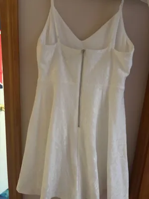 Lulus White Floral Lace Mini Dress thumbnail 3