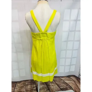 Anthropologie Edme & Esyllte Yellow Ipanema Utilla Sleeveless Sundress Size XS thumbnail 7