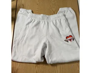 Womens Playboy Sweatpants Off White size Xs thumbnail 1